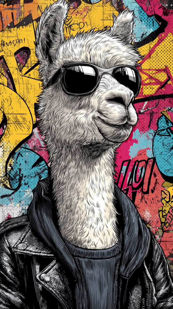 والپیپر minimal - cool animals با کیفیت فری والز